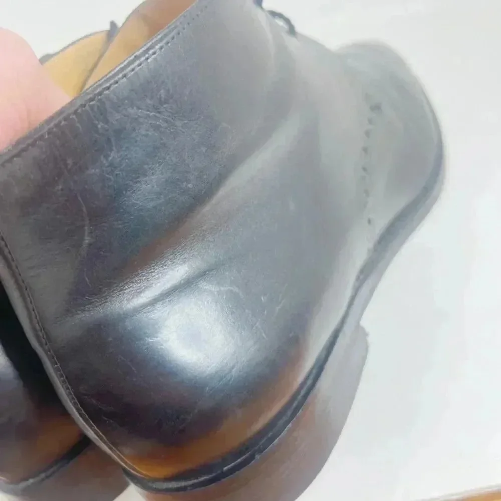 Cole Haan Men's Cambridge Chukka Boots Black Leather Size 11.5